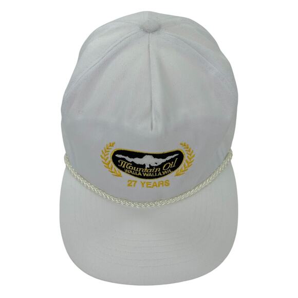Mountain Oil Custom Lubricants Walla Walla 27 Years Strapback Trucker Hat Cap - Picture 5 of 8